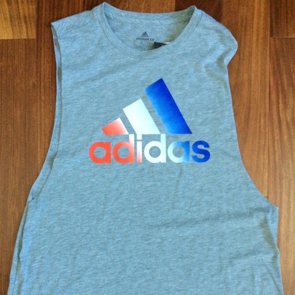 New Women's Adidas Tank top Gray XL